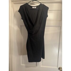 Mango Evening Glittery Dress Body Con Size 4